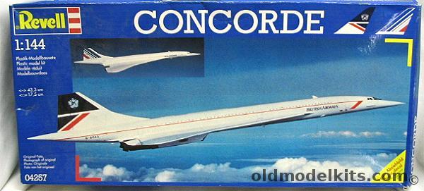 Revell 1/144 Concorde SST - Air France or British Airways, 04257 plastic model kit